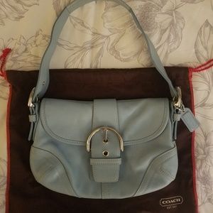 Coach leather purse